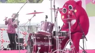 When a costume person destroys the drums at a children’s concert Read Description [upl. by Anayd]