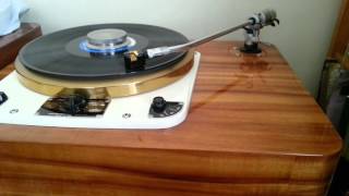 Restored Garrard 301 with Oversized Brass Platter SPU Gold and Ortofon RMG309 [upl. by Sevart]