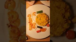 pumpkin risotto prawn goodfoodgoodlife eathealthy [upl. by Amesari]