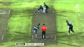 Stunning last over hands Black Caps victory [upl. by Jennine]