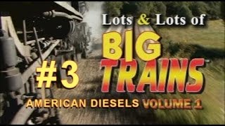 BIG TRAINS In Action  3  American Diesels  Lots amp Lots of Trains [upl. by Kissee]