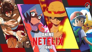 ESTRENOS ANIME NETFLIX JUNIO 2020  Rincón Otaku [upl. by Birchard]