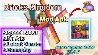 New Update Bricks Kingdom Mod Apk 107  Speed Boost No Ads [upl. by Schaefer]