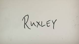 Ruxley  what it is to love Official Lyric Video [upl. by Ehsom]