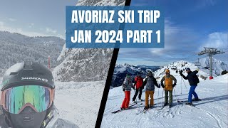 Avoriaz Ski vlog Part 1 Electra Apartments [upl. by Eynaffit]