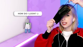 ROBLOX FASHION FAMOUS but im blindfolded [upl. by Aicat318]