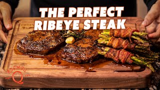 How To Cook A Perfect Cast Iron Ribeye Steak Every Time  Ft Kosmos Q [upl. by Forbes]