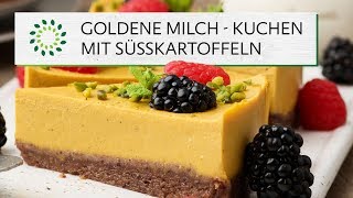 Goldene Milch Torte Rezept  Vegan [upl. by Pavla]