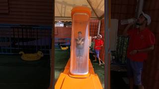 Trapdoor body slide at delhi water park fun and food water park super drop slide [upl. by Agnew]