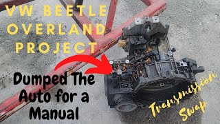 2003 VW TDI Beetle Automatic to Manual Transmission Swap [upl. by Barbara959]