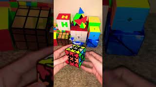 Chequerboard pattern on gear cube cubber rubicks cube duet [upl. by Turtle26]