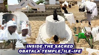 Inside Obatala Temple in IleIfe with Different Orisha Shrines [upl. by Natty]