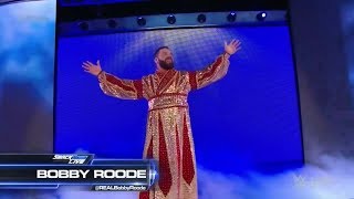 Bobby Roode Entrance after wrestlemania 34 WWE SmackDown April 10 2018 HD [upl. by Yasibit]