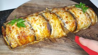 Senza frittura 😍 Rotolo di melanzane il più buono che abbia mai fatto La ricetta che tutti cercano [upl. by Amandie274]