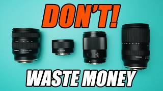 Ultimate Budget Lens Guide for Sony FullFrame Cameras [upl. by Niwhsa]