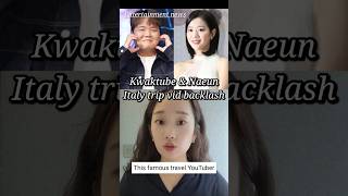 People are mad about Kwaktube and April Naeun Italy video Bullying Scandal [upl. by Esinek]