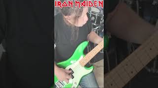 Iron Maiden  Aces High Bass Cover Shorts Performance [upl. by Dnomyaw]