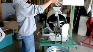 indent cylinder seed cleaner demonstration [upl. by Ong]