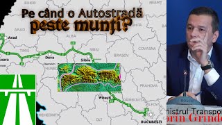 Autostrada A1 Sibiu  Pitești Pe când o Autostradă peste munți [upl. by Eenehs474]