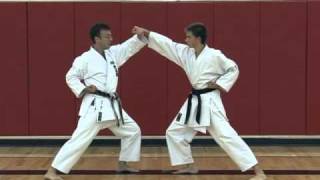 Basic Partner Work Sanbon Kumite Part 2 [upl. by Macegan459]