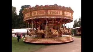 Steam Carousel In Action at the Island Steam Show [upl. by Stodder404]