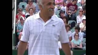 Oldman STUNS the World  TENNIS trick shots [upl. by Lauraine]