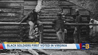 New tour at Fort Harrison to include the first Black soldiers who voted on the grounds [upl. by Herodias]