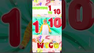 Counting 1 to 10  WeGo TV Kids Songs amp Nursery Rhymes short 2 [upl. by Civ]