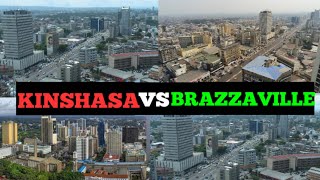 Kinshasa Congo vs Brazzaville Congo Which City is Most Beautiful  Visit Africa [upl. by Libre255]