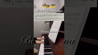 Harmonics Modal interchange 1 piano 🎹 [upl. by Eerat]