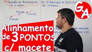 G A ALINHAMENTOS DE PONTOS c macete [upl. by Narhet845]