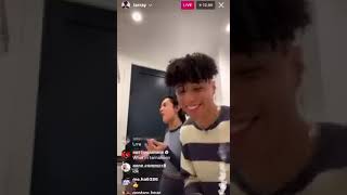 larray instagram live ft nailea devora 2252021 [upl. by Enej]