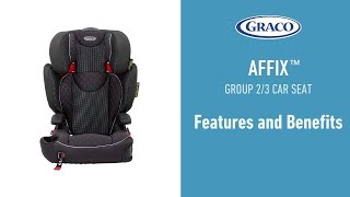 Optimum saftey with Graco Affix™ Group 23 car seat [upl. by Miran]