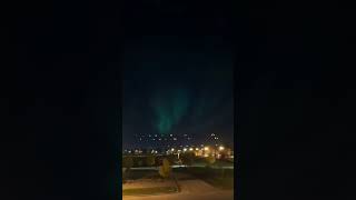 Northern Lights Saskatoon SK Canada canada canadajourney travel canadamigration automobile [upl. by Yrag]