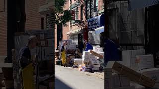 Ludlow Street activity in noon light October new york city nyc [upl. by Etac229]