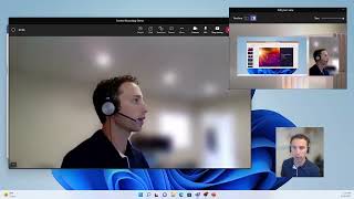 How to Record a Presentation with Microsoft Teams [upl. by Atinaujnas]