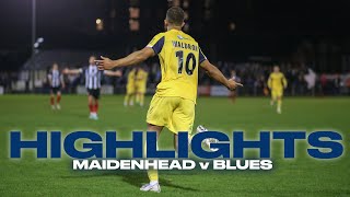 HIGHLIGHTS  Maidenhead United 12 Southend United [upl. by Neehar]