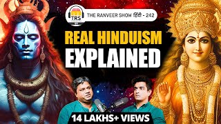 Real Hinduism Explained  Shiva Vishnu Mantra Mandir Dhyaan Moksh  Pankaj Saxena On TRS हिंदी [upl. by Ignacia506]