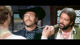 Bud Spencer e Terence Hill  Trinità  Quello ti ha guardato e si è messo a ridere Rissa al saloon [upl. by Aidroc]