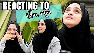 REACTING TO IKLAN RAYA SEDIH [upl. by Enimassej]