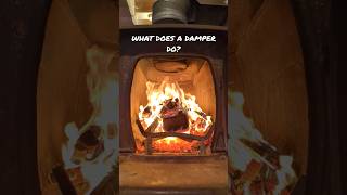 How a stove damper works [upl. by Nalda]