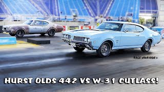 ORIGINAL RARE OLDS MUSCLE CARS MINT 69 OLDS W31 CUTLASS VS BARN FIND 68 HURST OLDS 442 [upl. by Lock]