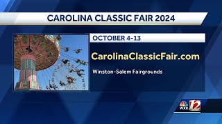 Carolina Classic Fair runs through October 13 [upl. by Enaitsirk]