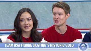 Madison Chock and Evan Bates Nathan Chen Alexa Knierim and Brandon Frazier  TODAY [upl. by Wally177]