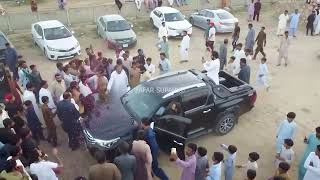 drone footage zafar supari welcome [upl. by Euqram5]