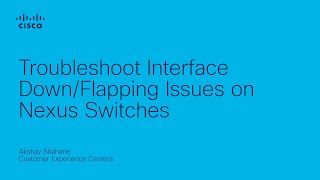 Troubleshoot Interface DownFlapping Issues on Nexus Switches [upl. by Nivonod]