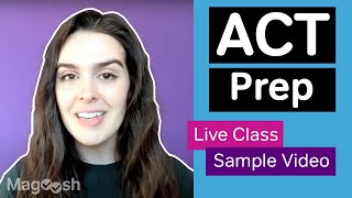 ACT prep with Live Classes from Magoosh Links in description [upl. by Beacham]