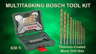 70 Piece Bosch X70Ti drill set review [upl. by Leirrad]