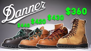 2090 Unboxing Whats the difference in Danner Mountain Boots [upl. by Dahlia]