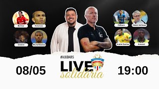 LIVE SOLIDÁRIA LEGENDS  AJUDARS  BALDASSO BAGÉ E GRANDES CRAQUES [upl. by Darbee]